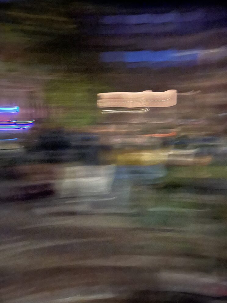 Dancing on St James (anxiety management gets louder) 2024-10-26 18.37.59