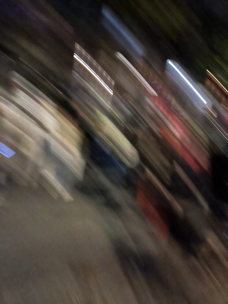 Dancing on St James (anxiety management gets louder) 2024-10-26 18.38.29