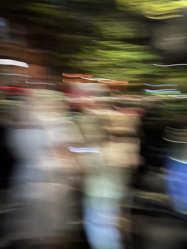 Dancing on St James (anxiety management gets louder) 2024-10-26 18.46.34